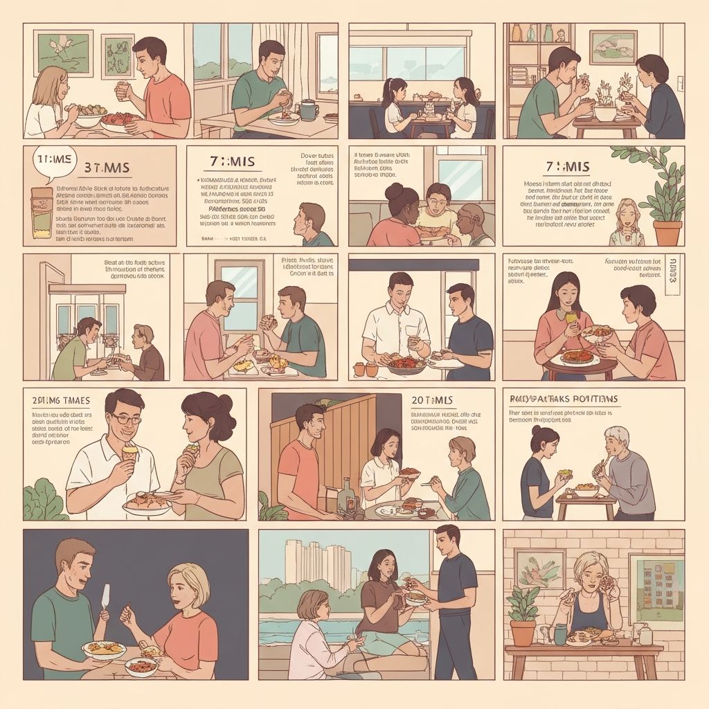 Exploring eating routines