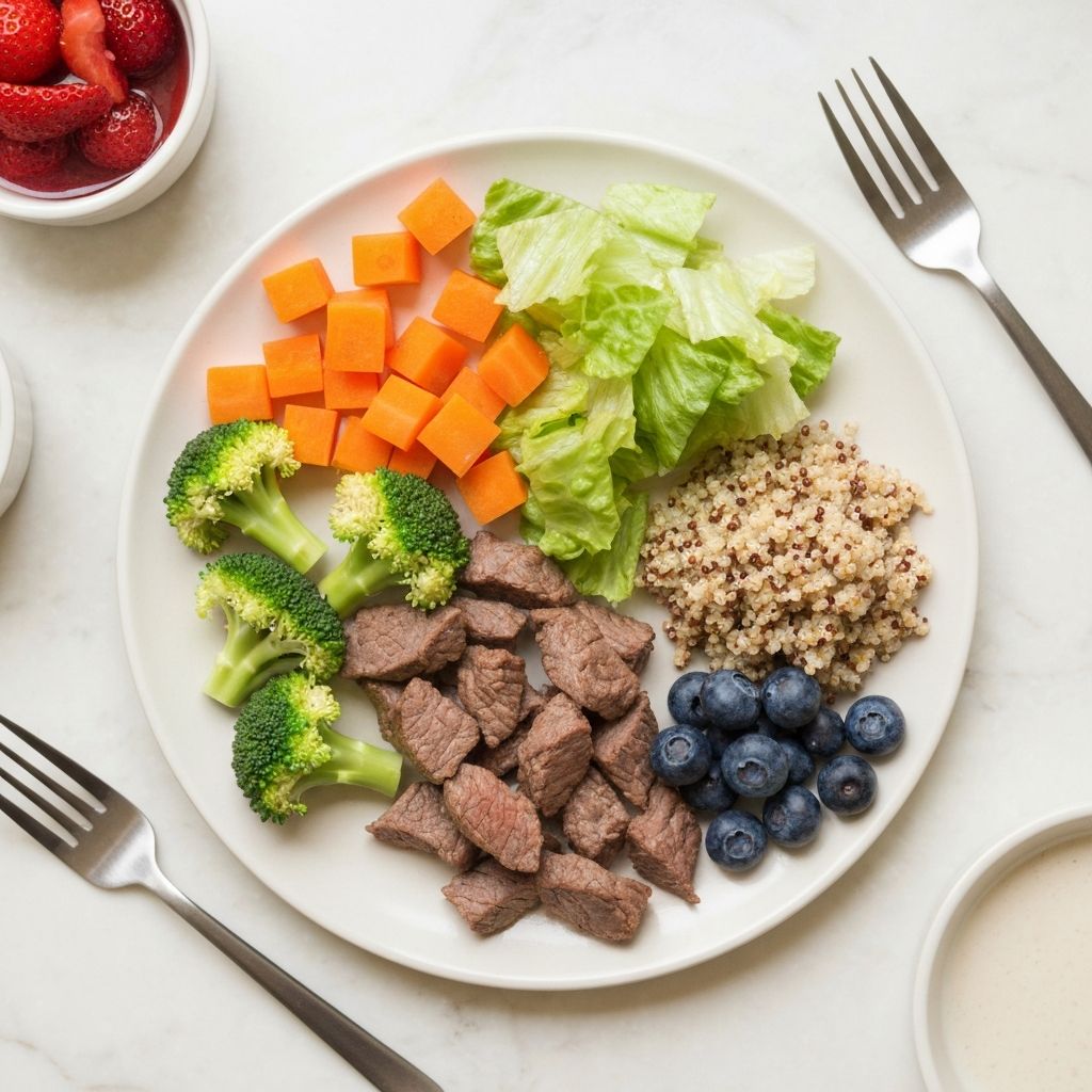 Balanced meal variety and planning